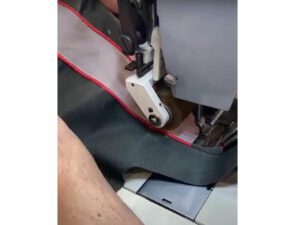 Двухигольная швейная машина для притачивания ленты СВО с двухсторонним кантом Aurora A-872-BHK-P-D