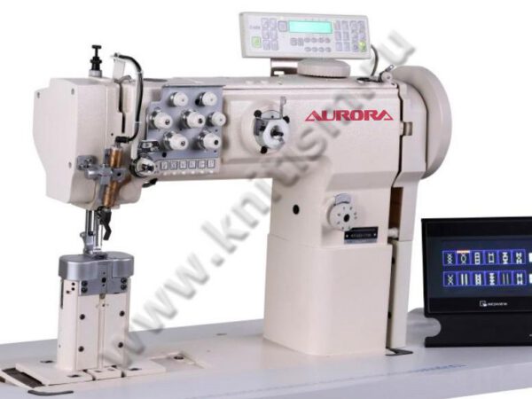 Двухигольная промышленная швейная машина Aurora A-550-1780 (мокасинка)