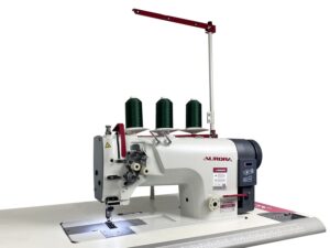 Двухигольная промышленная швейная машина AURORA A-842DN-05 с прямым приводом