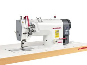 Двухигольная промышленная швейная машина AURORA A-842DN-03 с прямым приводом