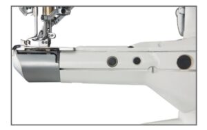 Плоскошовная машина с цилиндрической платформой и подачей на рукав AURORA  А-1500C-156M-D (прямой привод)