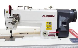 Двухигольная промышленная швейная машина AURORA A-842D-03 с прямым приводом