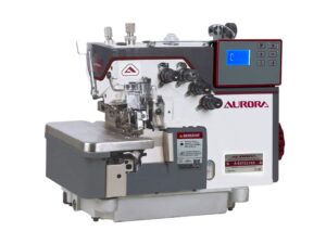 Промышленный 4-х ниточный оверлок с верхним продвижением AURORA A-EXT5214DN (прямой сервопривод)