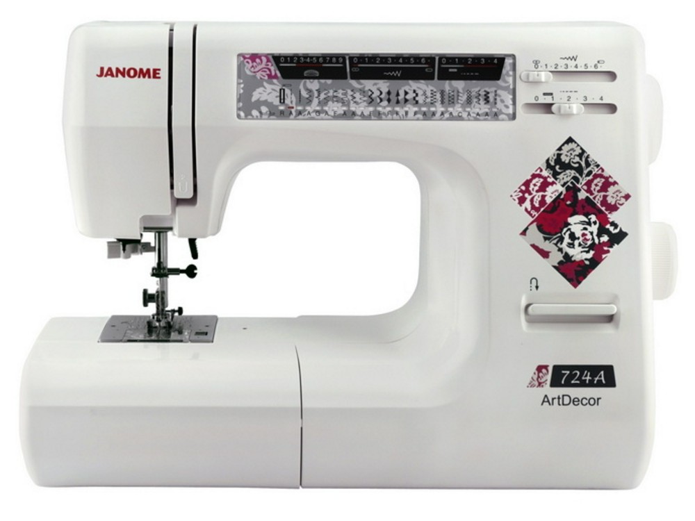 Бытовая швейная машина Janome Art Decor 724A