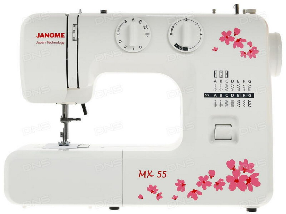 Бытовая швейная машина Janome MX 55