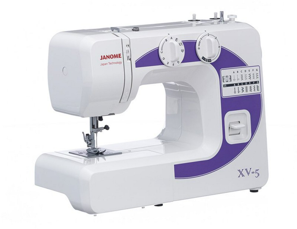 Бытовая швейная машина Janome XV5
