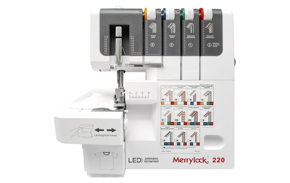 Бытовой оверлок Merrylock 220