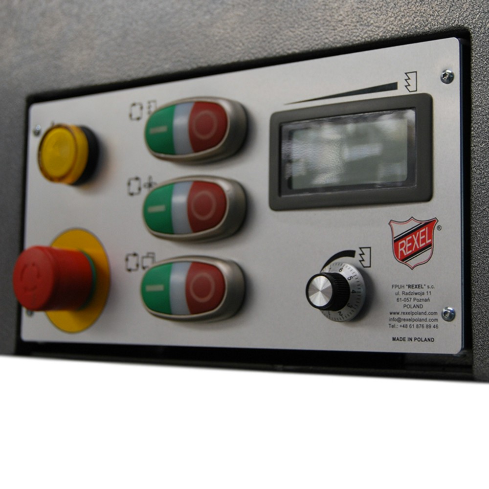 Раскройная ленточная машина REXEL R1250 с вариатором скорости и воздушной подушкой (1,5 кВт)