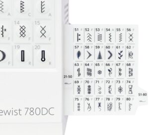 Швейная машина Janome Sewist 780DC