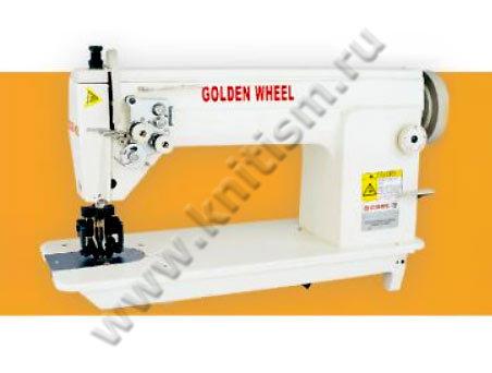 Двухигольная машина мокасинового шва GOLDEN WHEEL CS-2280 (мелкий стежок)