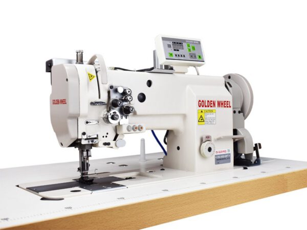 Двухигольная машина с тройным продвижением и обрезкой нитей GOLDEN WHEEL CSU-4252-ABFT