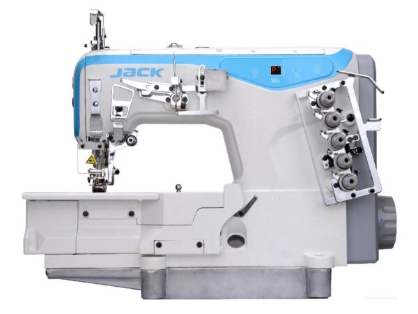Плоскошовная промышленная швейная машина Jack JK-W4-D-01GB (5,6 мм)