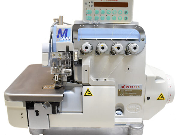 4-ниточный оверлок Pegasus M952-52-2X4/AT6F/DD3A/Z054 (автоматический обрезчик ленты/цепочки нити электрического типа)