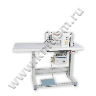 Прямострочная машина с тройным продвижением и обрезкой нити GOLDEN WHEEL CS-8113-BT
