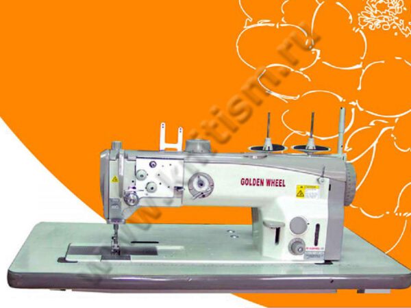 Прямострочная машина с тройным продвижением GOLDEN WHEEL CSU-8671-LL