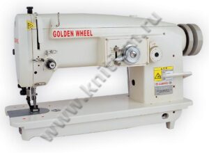 Машина строчки "зиг-заг" с шагающей лапкой GOLDEN WHEEL CS-2160N