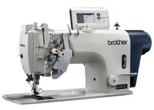 Двухигольная промышленная швейная машина T-8752D-407 Brother для шитья толстой нитью