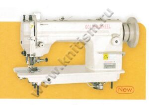 Прямострочная швейная машина с шагающей лапкой и боковым ножом GOLDEN WHEEL CS-6160