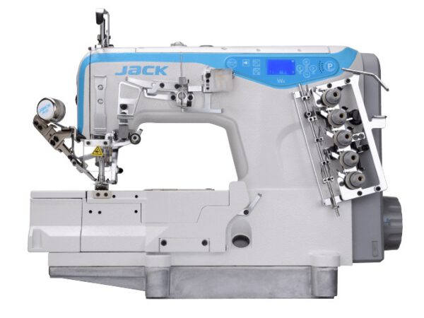 Плоскошовная промышленная швейная машина Jack JK-W4-UT-01GB (5,6 мм)