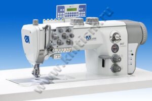 Двухигольная машина тройным продвижением, отключающимися игловодителями и прямым приводом DURKOPP ADLER 867-490322-M