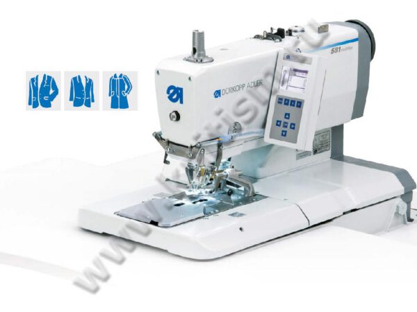 Автомат цепного стежка для изготовления петли с глазком DURKOPP ADLER 581-321 MULTIFLEX