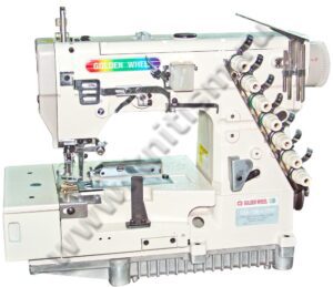 Плоскошовная машина для окантовки "ракушечным швом" GOLDEN WHEEL CSA-1580-3-156M