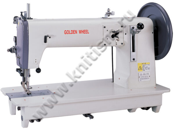 Прямострочная машина для сверхтяжелых материалов GOLDEN WHEEL CS-273