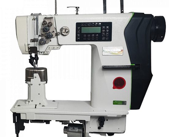 Колонковая двухигольная швейная машина DOLLOR W30