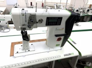 Колонковая двухигольная швейная машина DOLLOR W30