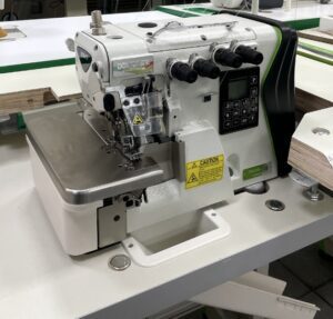 Высокоскоростной 5-ти ниточный промышленный оверлок DOLLOR P10A-5-1-D2 с утопленным столом