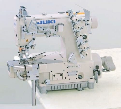 Промышленная швейная машина  Juki MF-7913DR-H24-E64N/UT56/MC37 (для подгибки низа с подрезкой края)