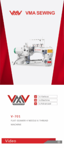 Промышленная швейная машина VMA V-701-AT  Flat-seamer