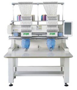 Вышивальная двухголовочная 12-ти игольная машина ZOJE ZJ-1202HC