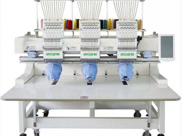 Вышивальная 3х-головочная 12-ти игольная машина ZOJE ZJ-1203HC