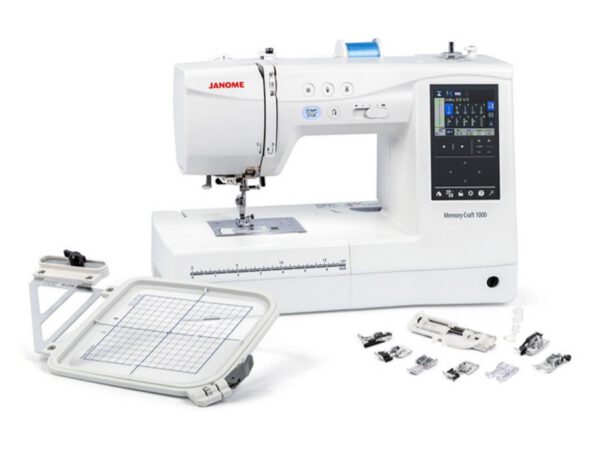 Швейно-вышивальная машина Janome Memory Craft 1000 Smoky Blue