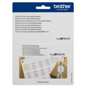 Код активации Brother Print to Cut для Canvas Workspace CADXPRNTCUT1
