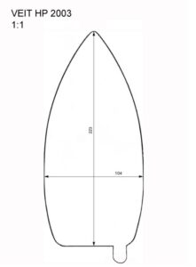 Подошва тефлоновая Veit HP 2003