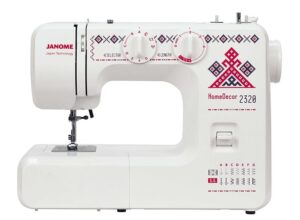 Электромеханическая швейная машина Janome HomeDecor 2320