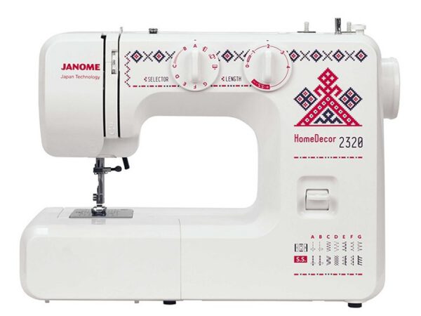 Электромеханическая швейная машина Janome HomeDecor 2320