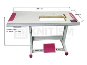 Стол стандартный Aurora (120х80 см) для моделей А-8700/0302/0818