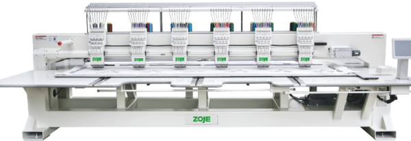 ZOJE ZJ-1206H (400*450) для плоской вышивки 6-головочная